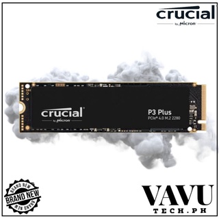 Crucial P3 Plus 2TB 1TB 500GB Gen4 PCIe 4.0 NVMe M.2 2280 SSD