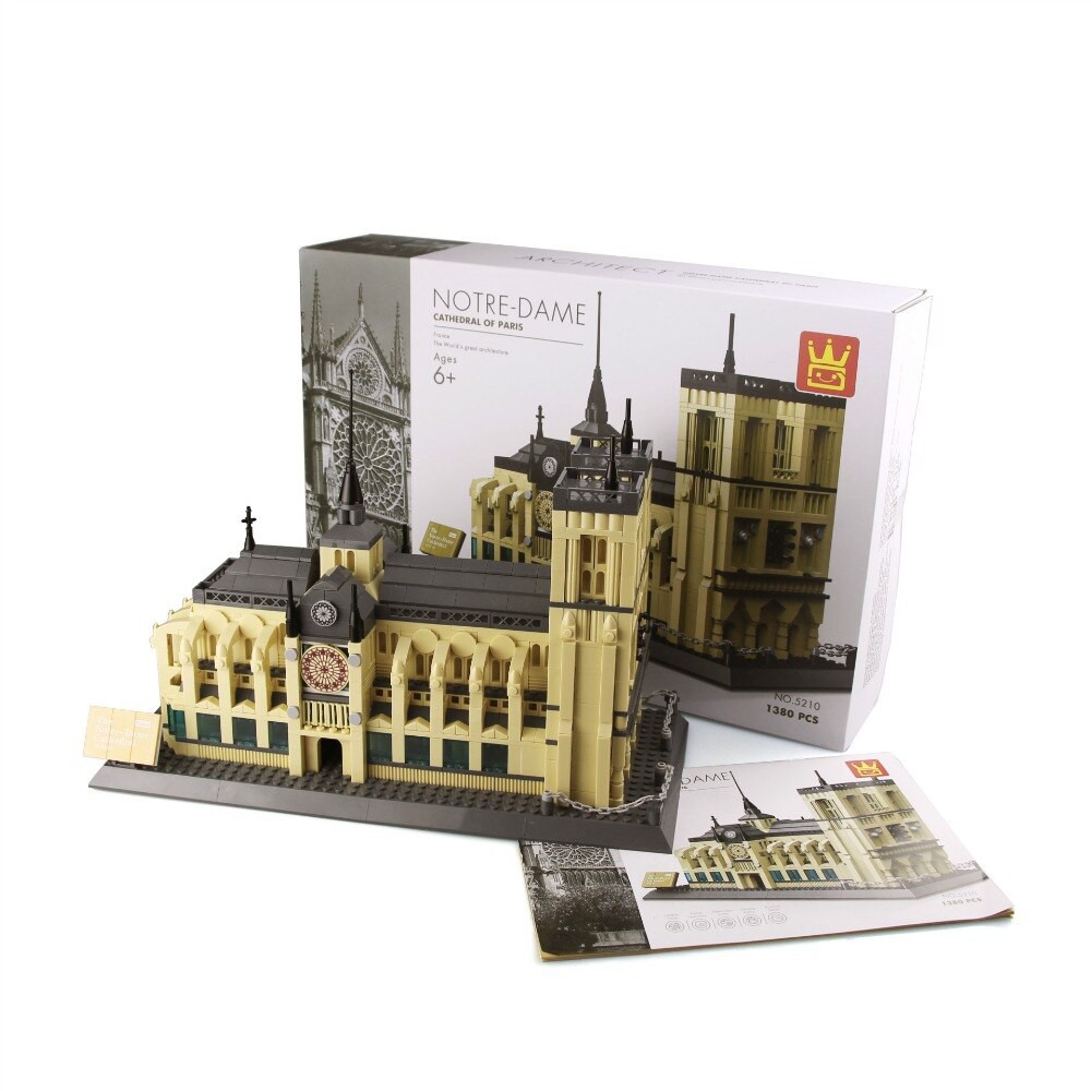 notre dame lego architecture