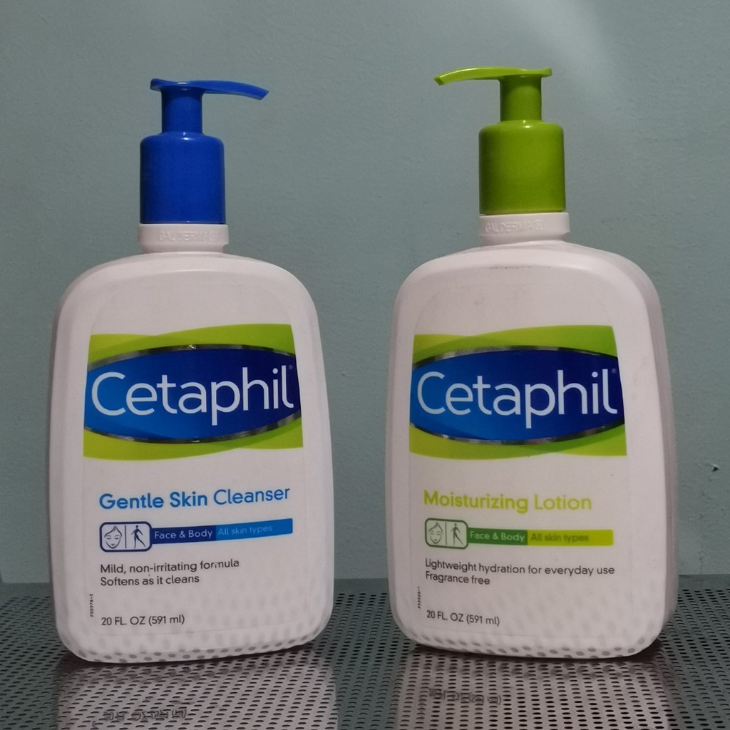 Cetaphil Whitening Moisturizing Lotion Gentle Skin Cleanser 591ml For