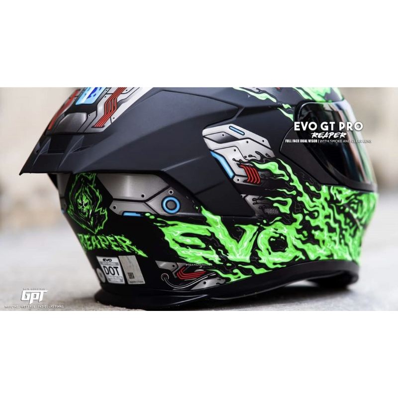 Evo Gt Pro Reaper Helmet Shopee Philippines