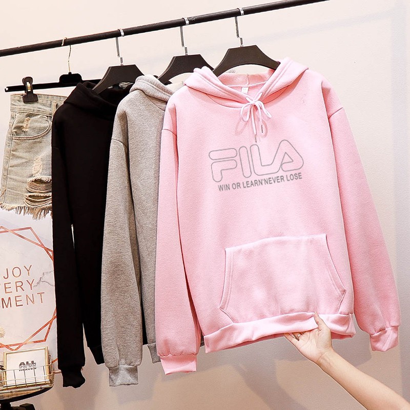 fila pink sweater