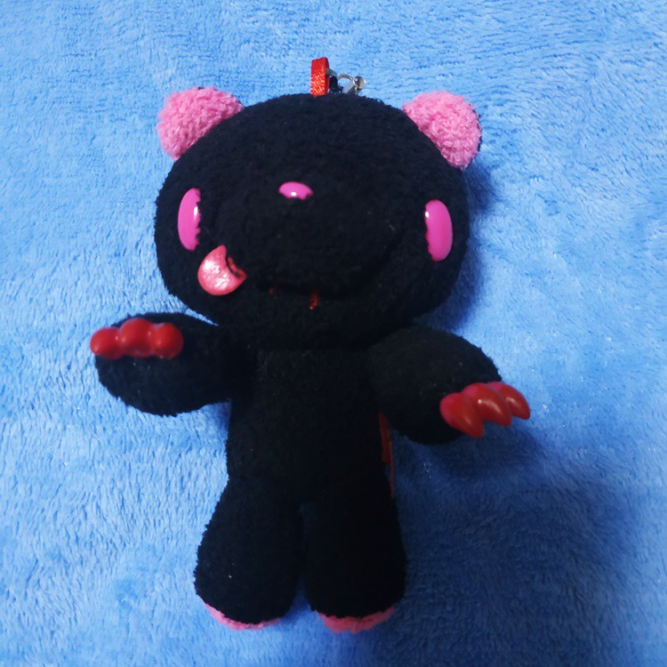 black gloomy bear plush