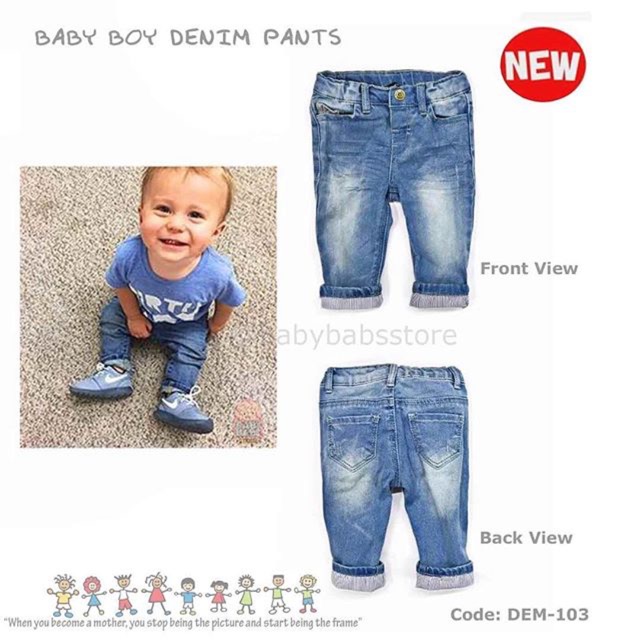 baby boy denim pants