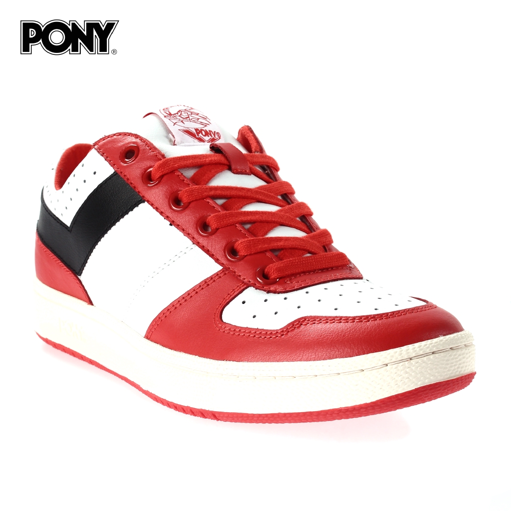 pony red shoes