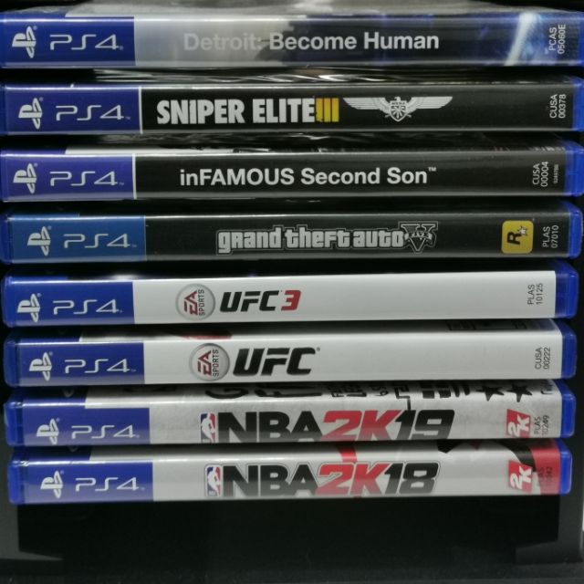 playstation 4 cds