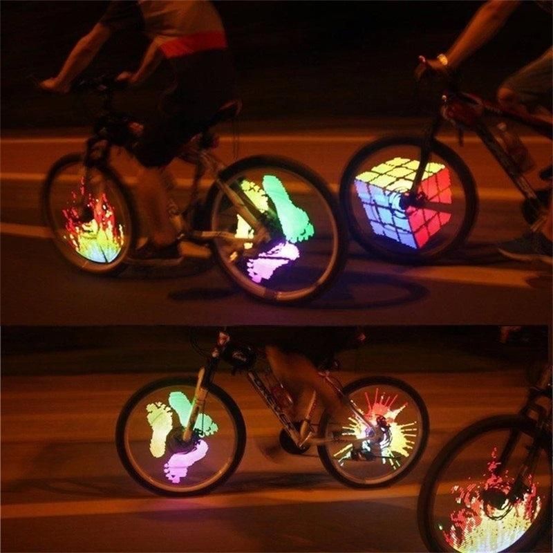 3d bicycle spoke led lights