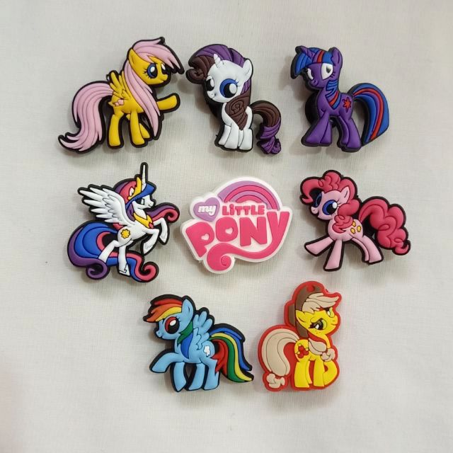 my little pony croc charms