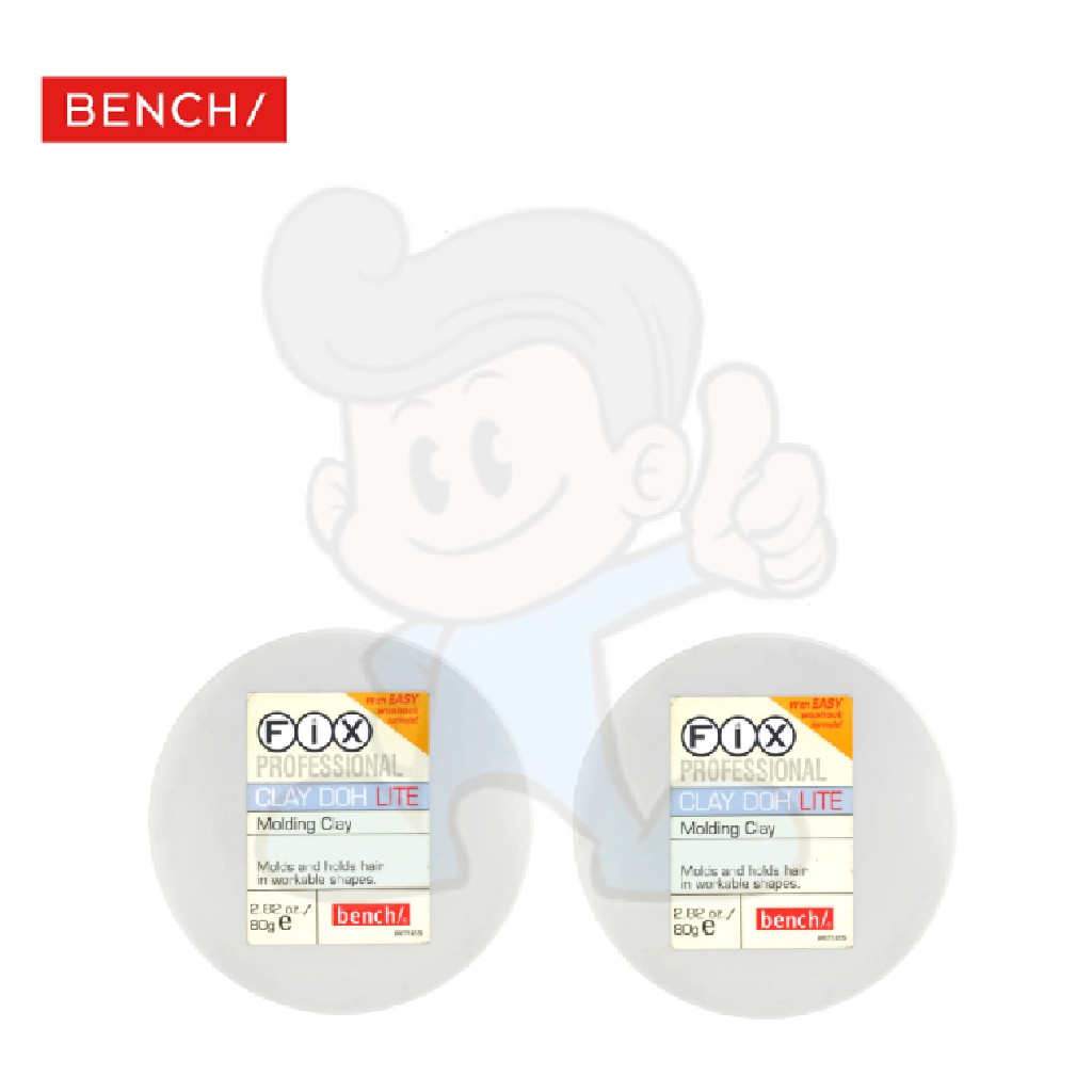 Bench Fix Professional Clay Doh Lite (2 x 80 g) Shopee Philippines