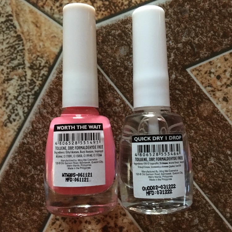 Quick Dry Nail Polish by OMG | Shopee Philippines
