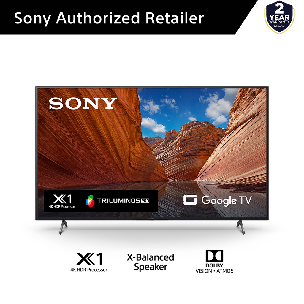 Sony KD-55X80J/X80J 4K Ultra HD High Dynamic Range (HDR) Smart TV ...