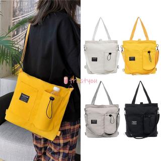 canvas shoulder bag