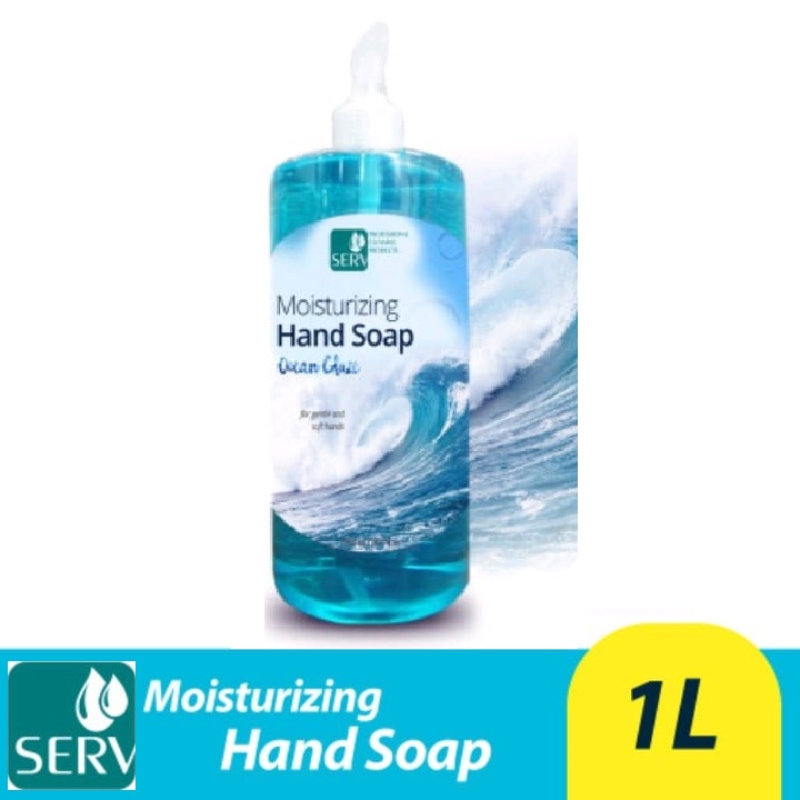 Serv Moisturizing Hand Soap Ocean Glaze (1L) Shopee Philippines