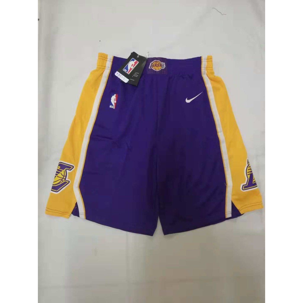 lakers jersey shorts