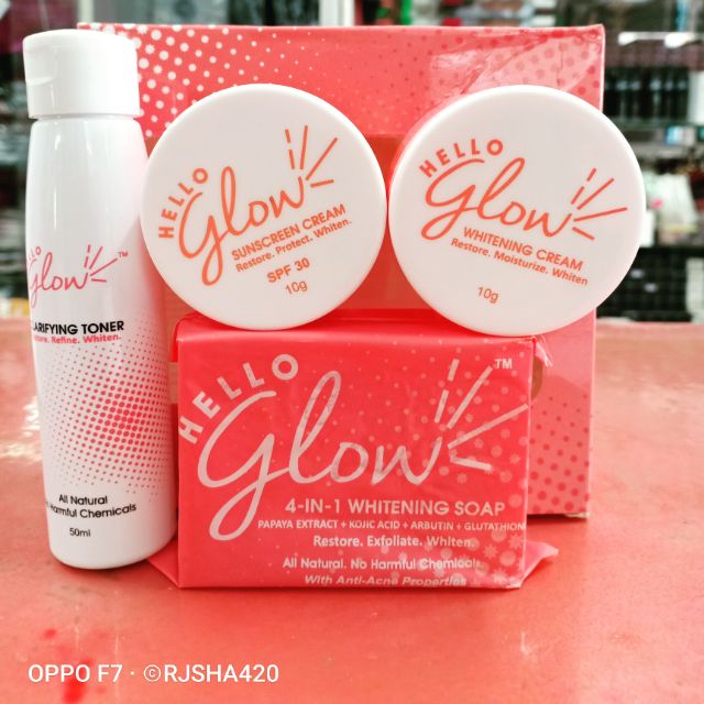hello glow whitening cream