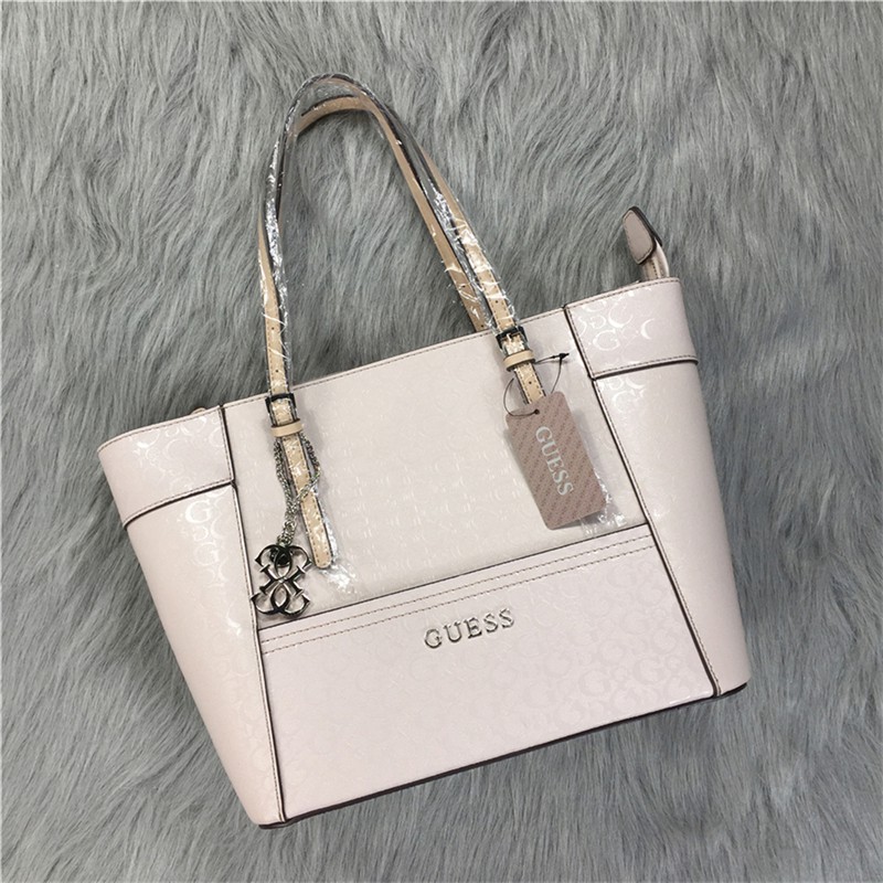 grey guess handbag