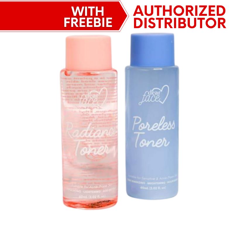 Dear Face Toner Radiance / Poreless 60ml Shopee Philippines
