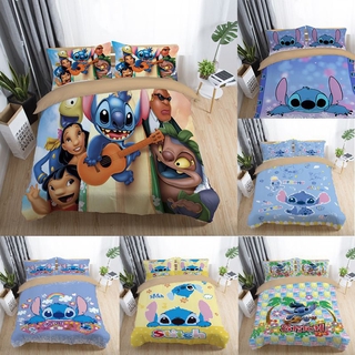 3d Disney Cartoon Stitch Lilo Anime Bedding Set Duvet Cover Pillow Shams Comforter Cover Shopee Philippines - 3d roblox design bedding set 3pcs duvet quilt cover pillowcase xmas kids gift