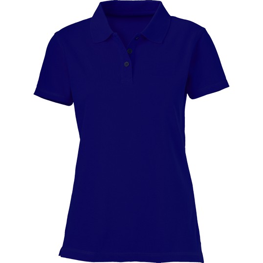 Plain Royal Blue Polo Shirt for Female 