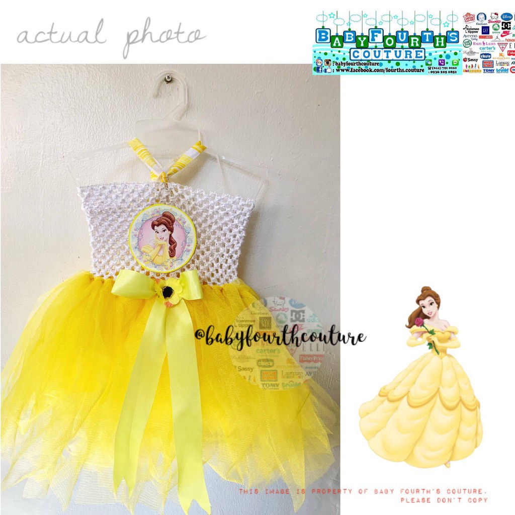 beauty and the beast tutu