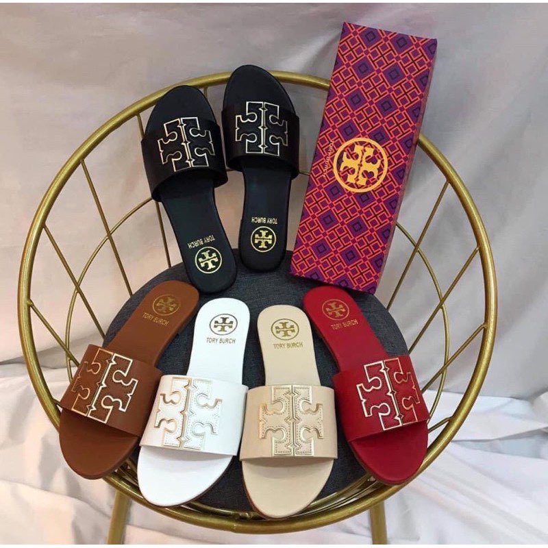 H380 NEW TORY BURCH TOP G SANDALS WITH FREE BOX | Shopee Philippines