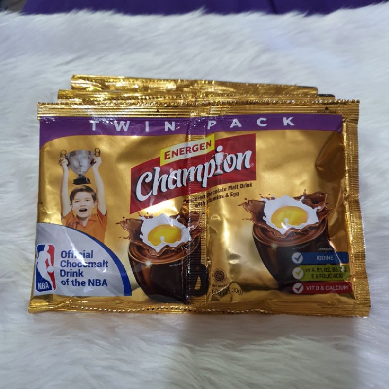 Energen Champion Twin Pack (8 Twin pack) Shopee Philippines
