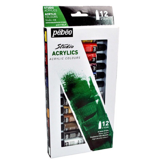 pebeo acrylic paint set