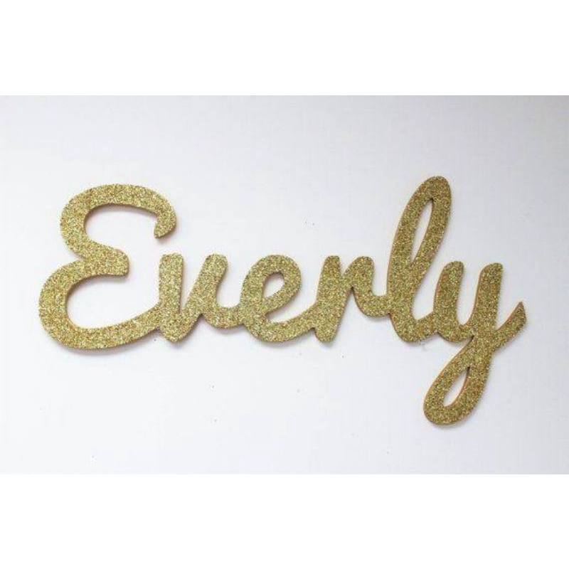 Glittered cardstock name backdrop Shopee Philippines