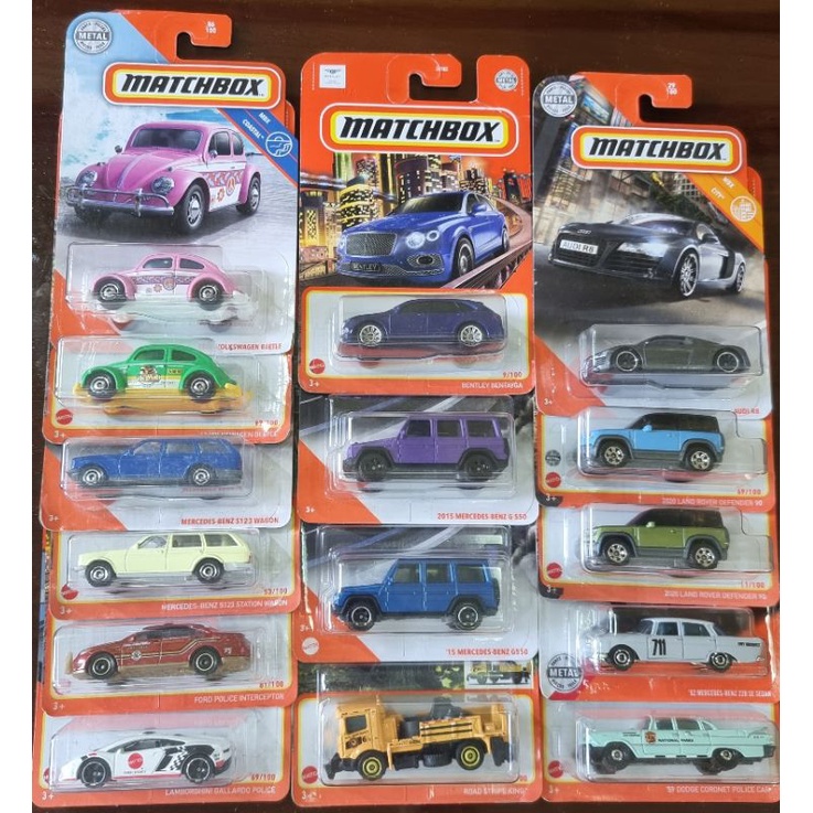 Matchbox Assorted Diecast Cars (2) Shopee Philippines