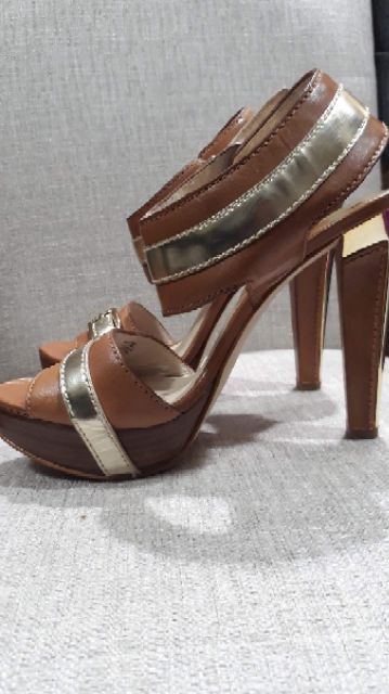 mk high heel sandals