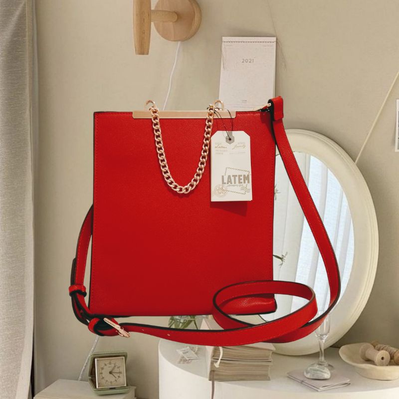 Authentic Korean Brand Leather Slingbag Shopee Philippines