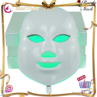 Ckeyin 7 Colors Light LED Facial Mask With Neck Skin Rejuvenation 