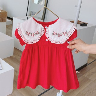 red summer clothes