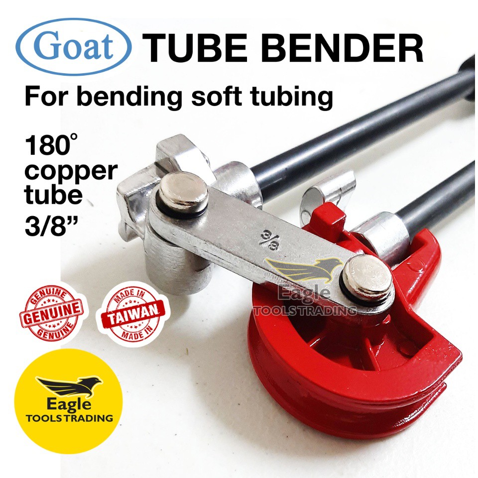 Goat Tube Bender 3 8 Inch 9 5mm Pipe Tubing Bender 180 Degree Tube Pipe Bender Plumbing Tools Hand Shopee Philippines