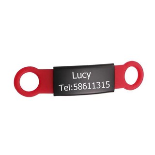 Stainless Steel Pet ID Tags Personalized For Small Dogs Cats Custom Engraved Dog Nameplate Tags No Noise Dog Collar Accessories #7