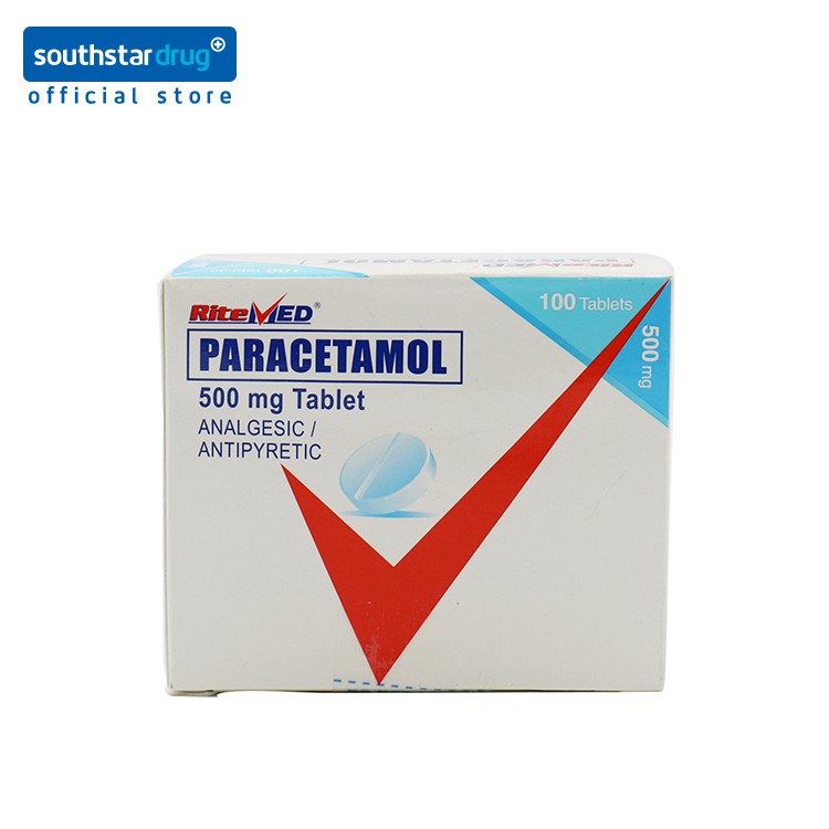 RiteMed Paracetamol 500mg Tablet - 20s | Shopee Philippines