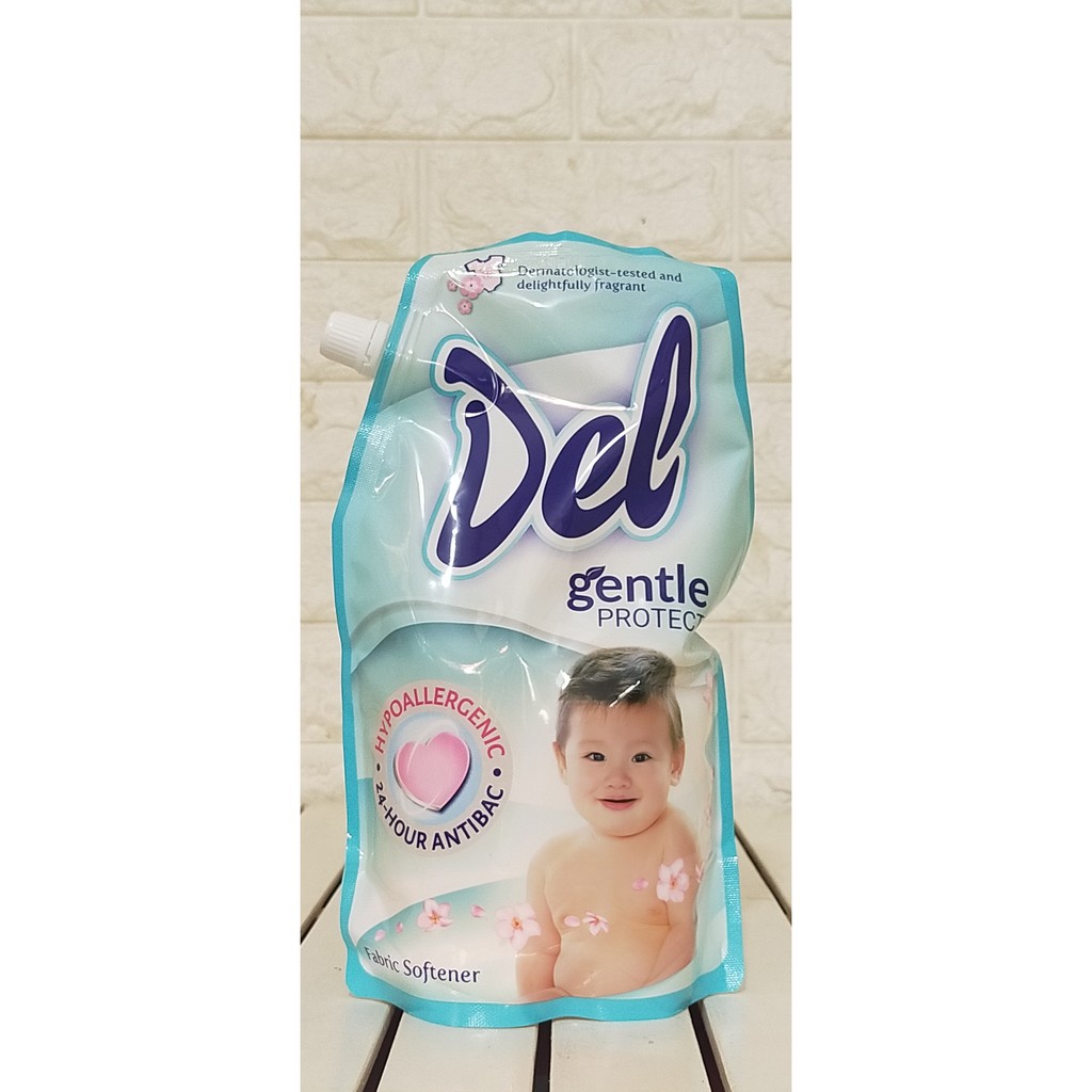 DEL Fabric Conditioner Softener — Gentle Protect, Hypoallergenic, 24