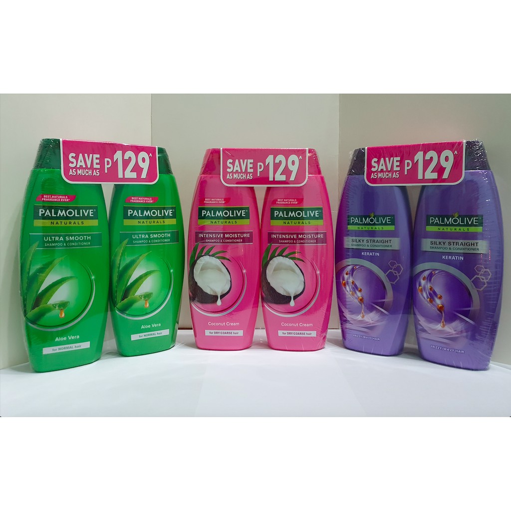 Palmolive Naturals Shampoo 2 x 400ml VALUE PACK Shopee Philippines