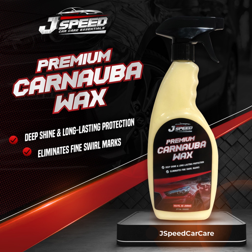Jspeed Premium Carnauba Wax (500mL) Shopee Philippines