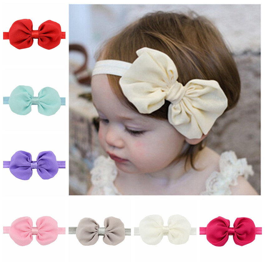 hair bow headbands for babies