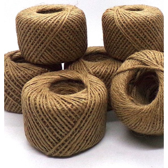 Jute String / Abaca Twine 48meters/10meters per roll Shopee Philippines