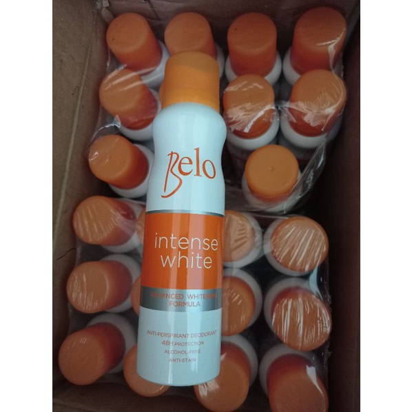 Belo Intense White Deodorant Spray 140ml | Shopee Philippines