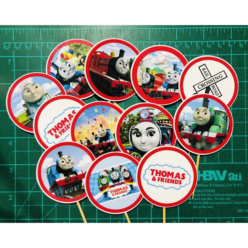 Thomas And Friends Cupcake Topper Shopee Philippines