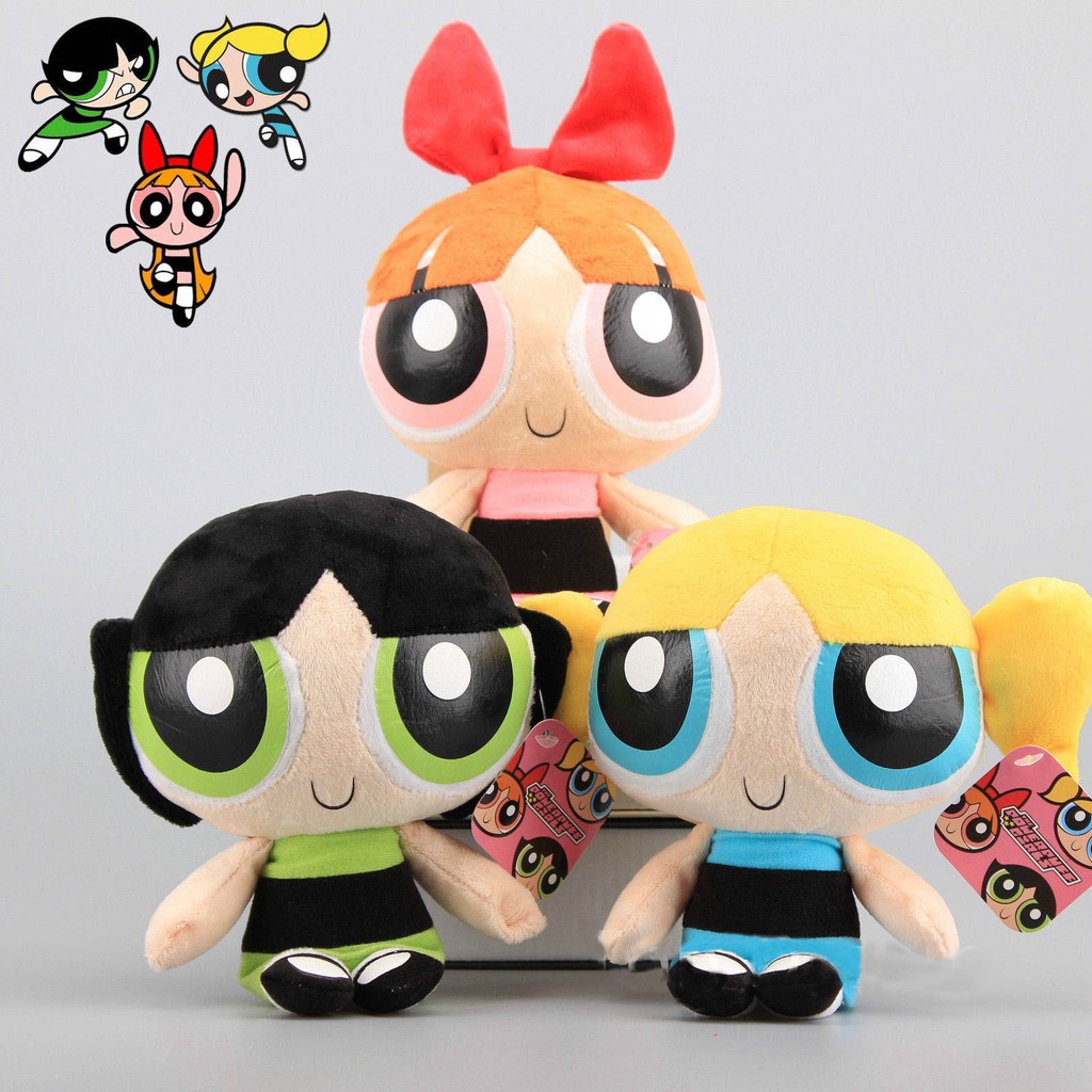 powerpuff girl plush dolls