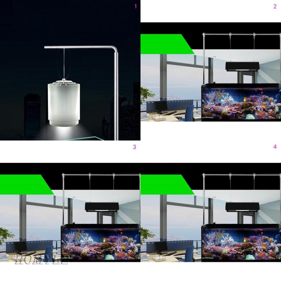 Light Holder Stands for Aquarium Fish Tank Lamp Fixtures Aluminum