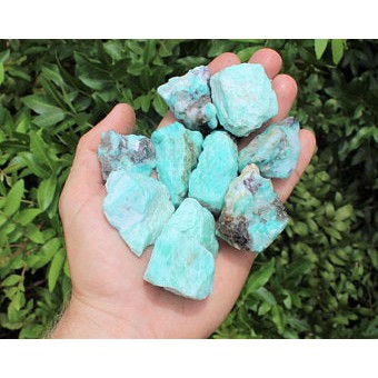 Raw Amazonite Stone From Madagascar Per Piece Shopee Philippines