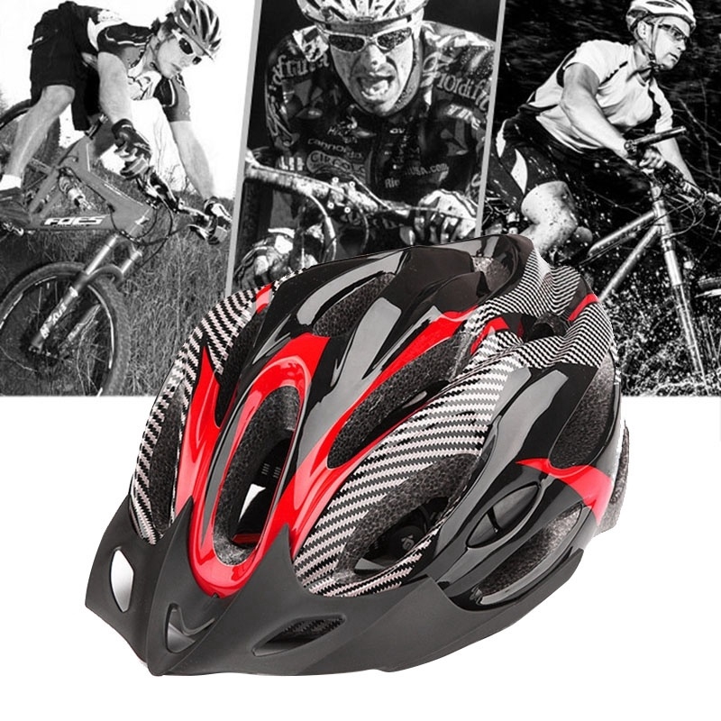 carbon fiber cycling helmet