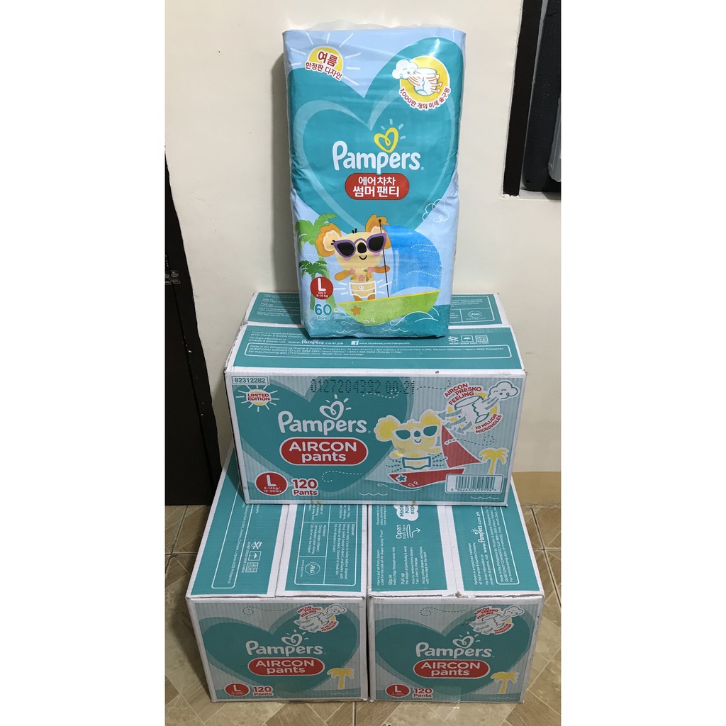 pampers aircon pants