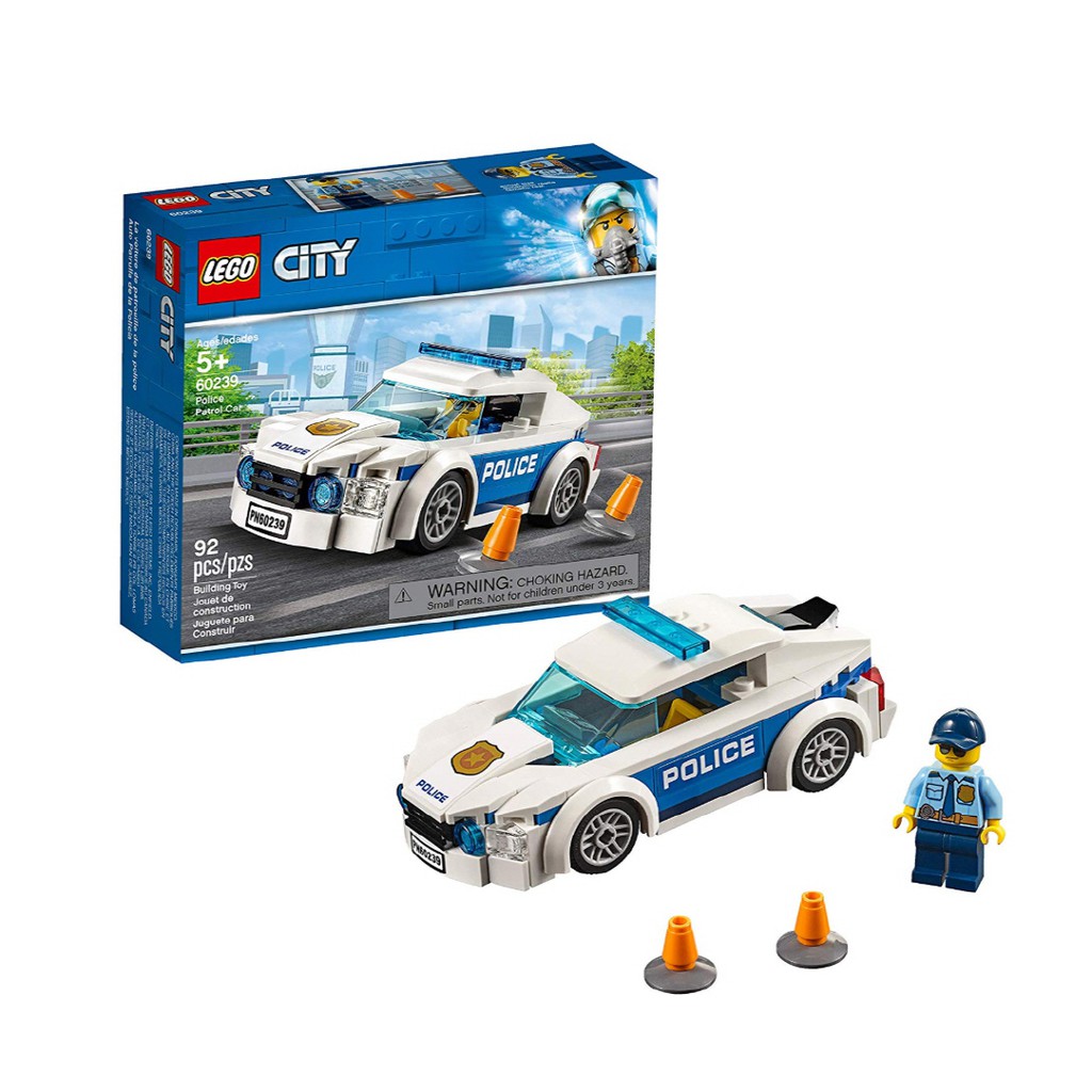 lego city police patrol car