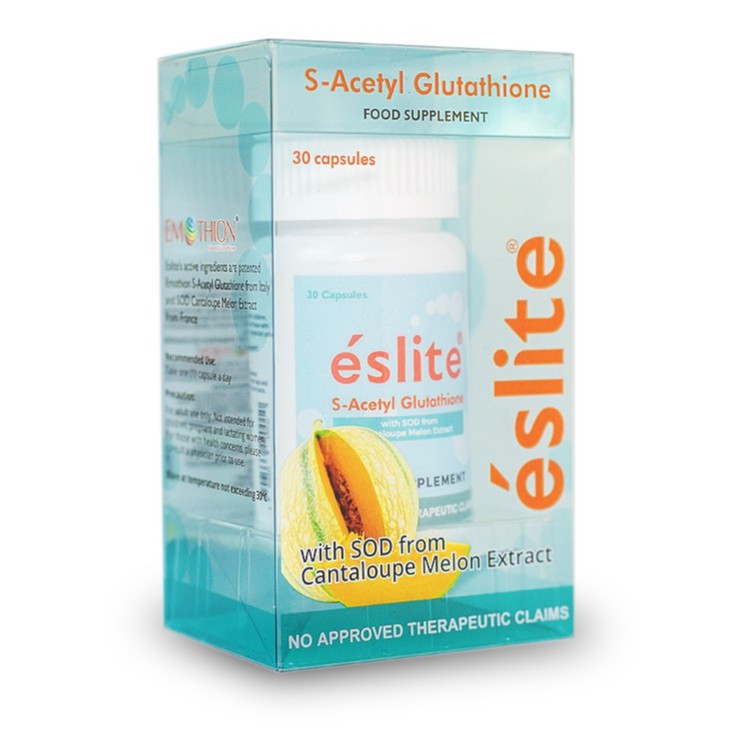 Eslite S Acetyl Glutathione Anti Aging And Skin Whitening Capsule 30 Capsules Presyo Lang 1 680