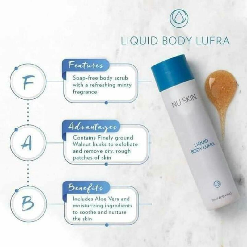 Nu Skin Liquid Body Lufra Review